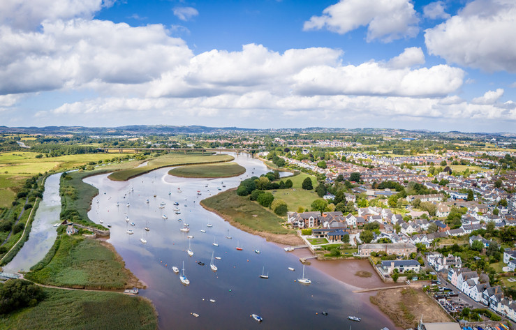 kivrimli nehirler hollanda mimarisi ve ingiliz zarafeti topsham np3B165J.jpg