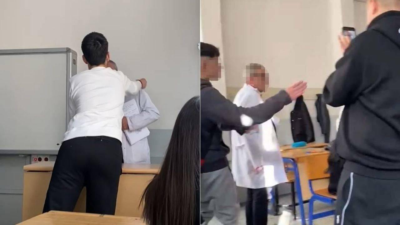 Öğrencilerin dalga geçtiği öğretmen kolunu kırdı, şikayetçi olmadı!