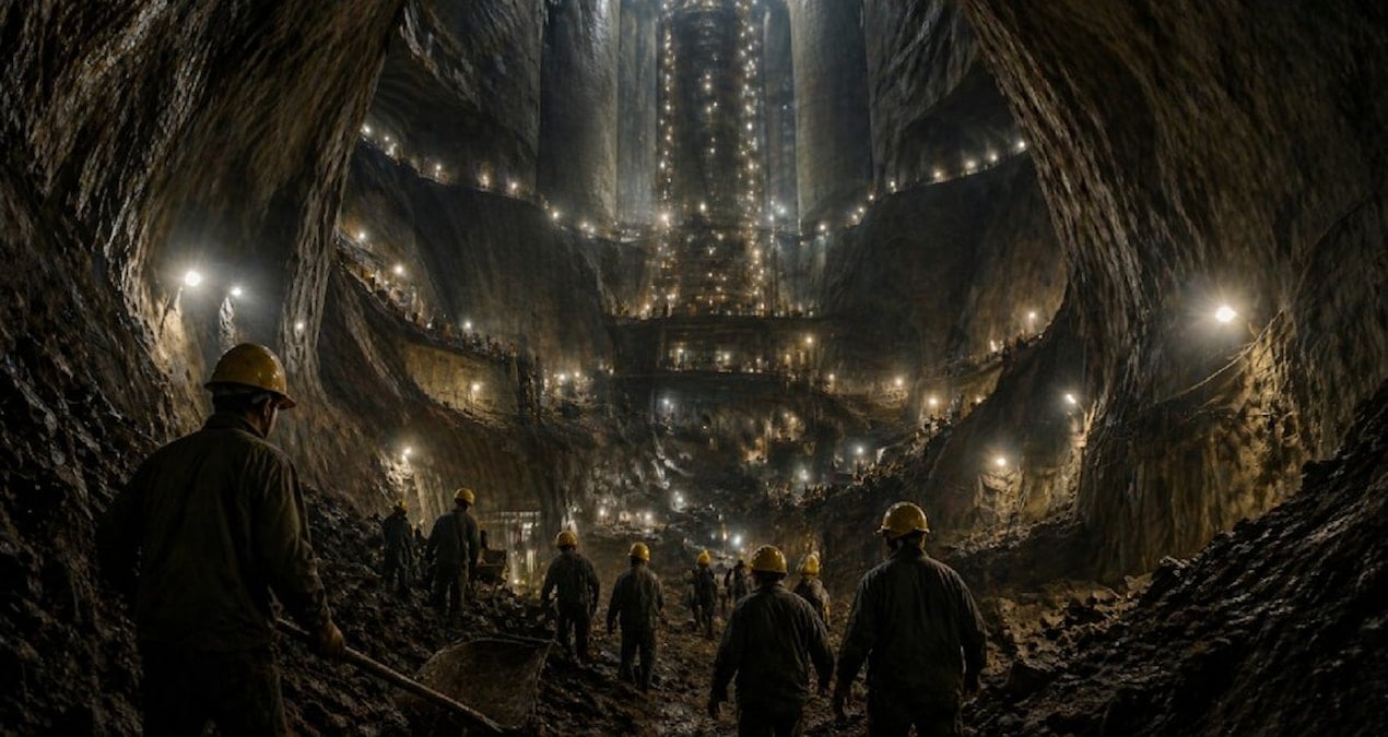 17 Yılda 60 Bin İşçiyle İnşa Edilen Gizli Nükleer Tesis Hiç Faaliyete Geçmedi