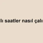 Akıllı saatler nasıl çalışır?